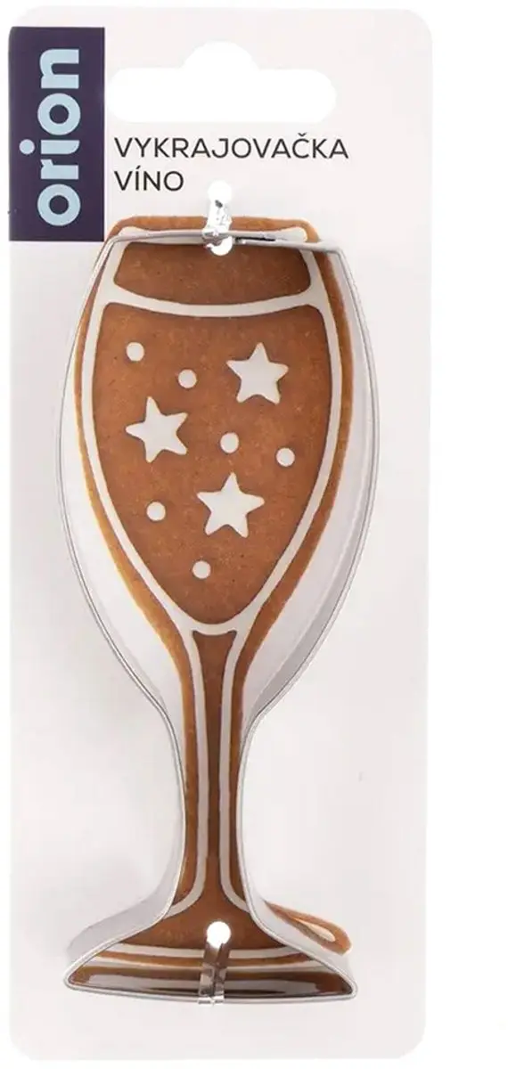 Orion Edelstalen Koekjessnijder 10,5 cm - Zilver