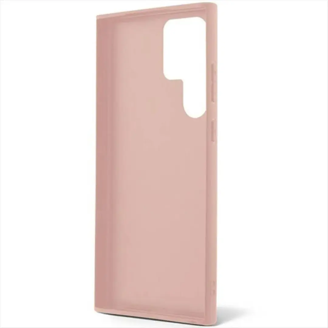 GUESS Glitter Flakes Hoesje - Samsung Galaxy S23 Ultra - Roze