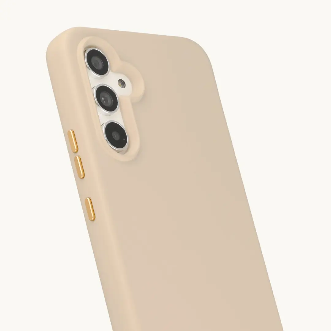 Selencia Hoesje Samsung Galaxy A54 - Milky Latte