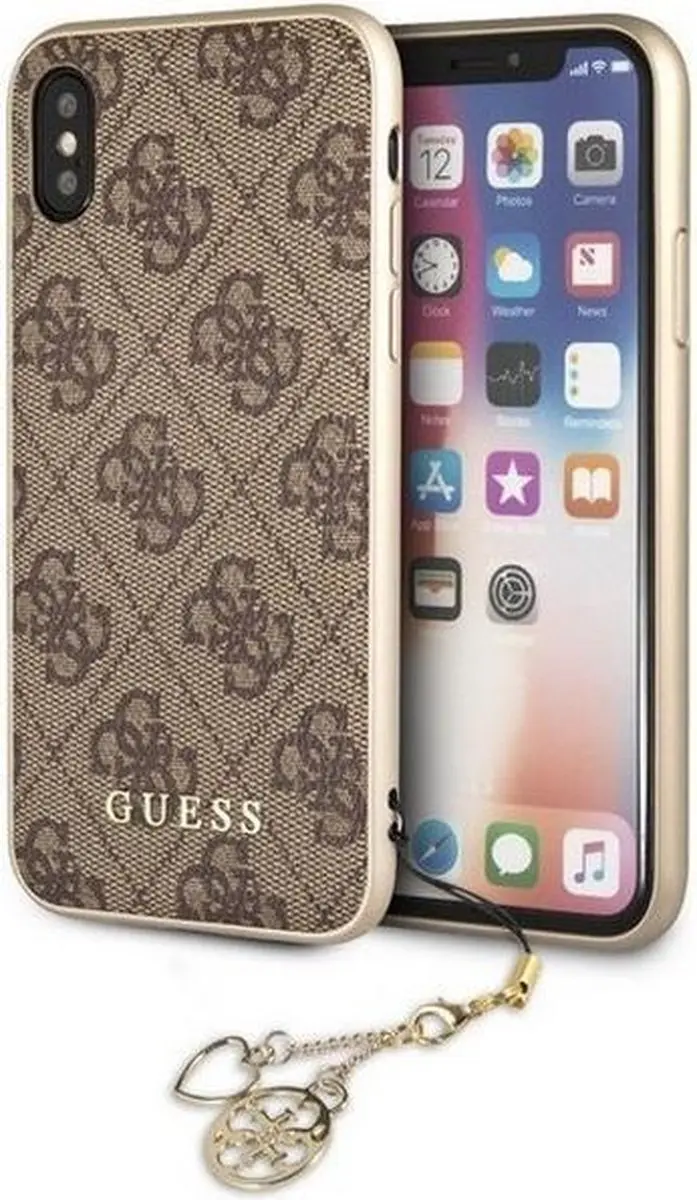 GUESS 4G Charms Hard Case iPhone X/Xs