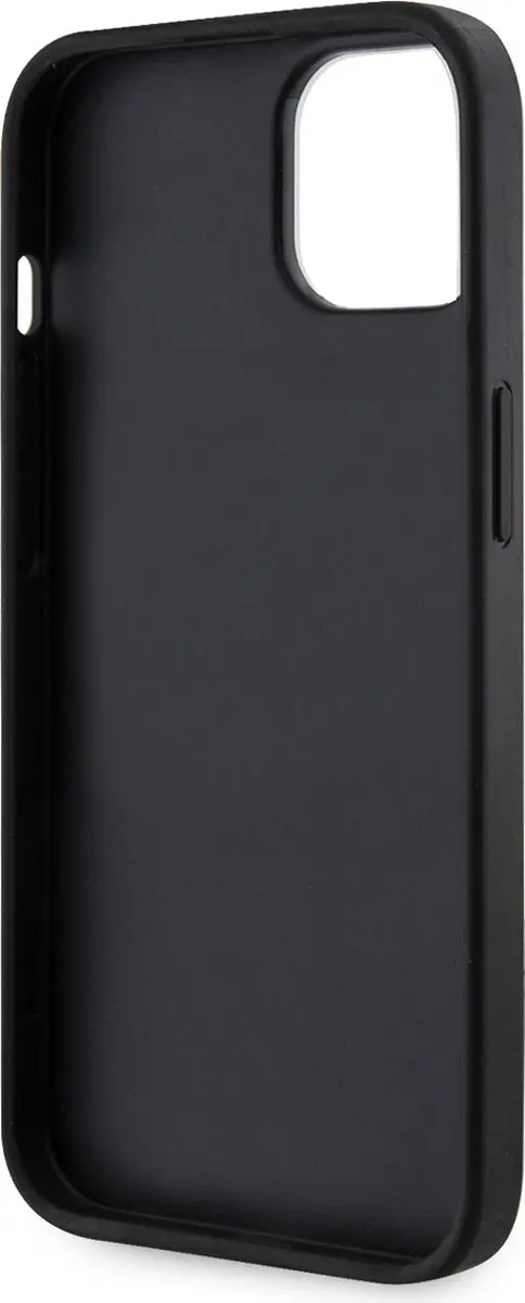 Guess iPhone 15 Hardcase - Print Streep Zwart - 3666339196257 - afbeelding 6 van 6