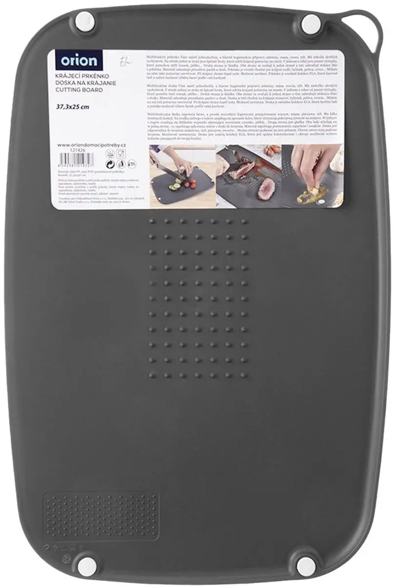 Orion ELA Serie Snijplank 37,5x25cm - Grijs