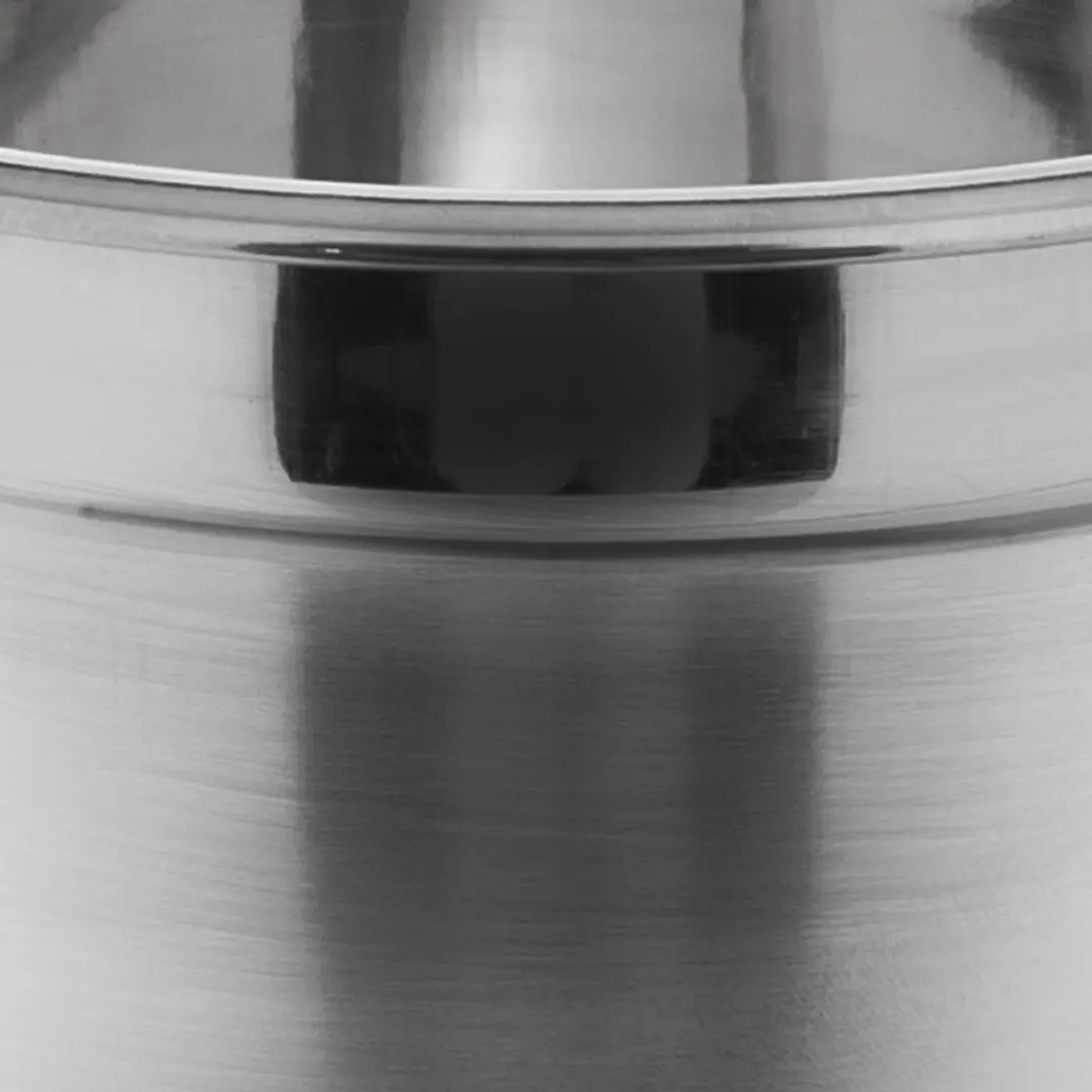 Orion Stalen Keukenkom 17cm - 1,3L - Zilver