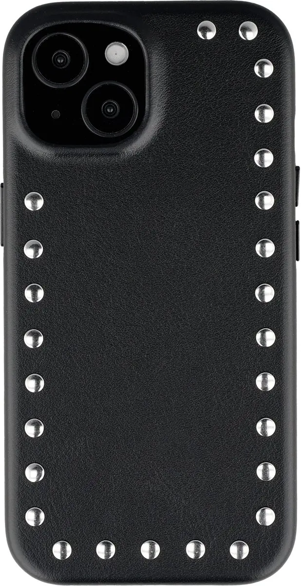Selencia Hoesje iPhone 15 Studs Backcover