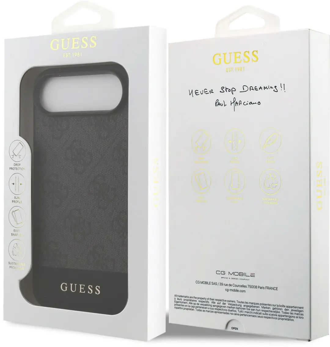 GUESS iPhone 17 Air Hoesje - Grijs
