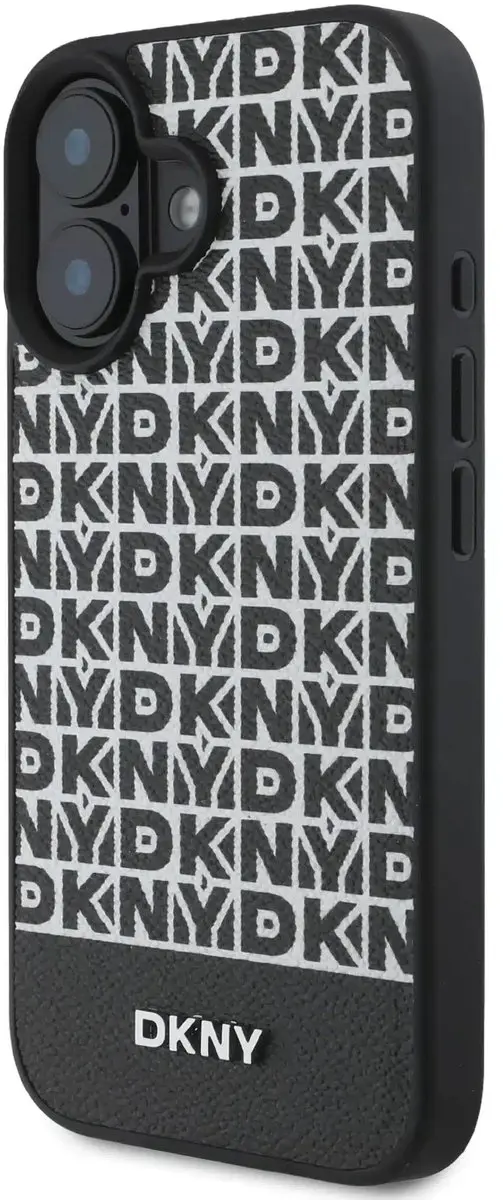 DKNY Backcover iPhone 16 Plus - MagSafe 3666339333836 - Zwart - afbeelding 6 van 6