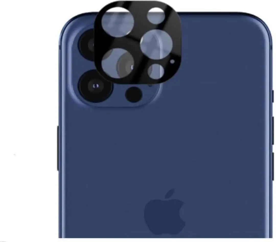 Fonu iPhone 12 Pro Camera Lens Beschermglas - Zwart