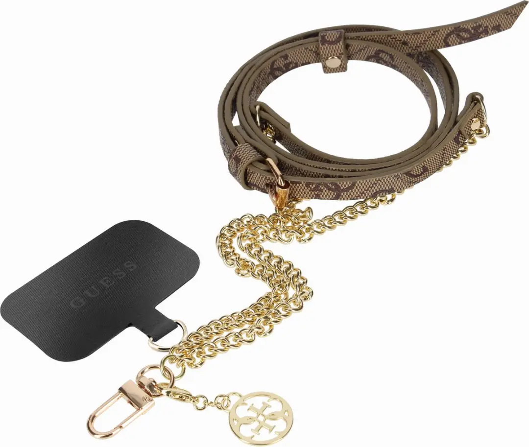 Guess 4G Crossbody Chain met Charm