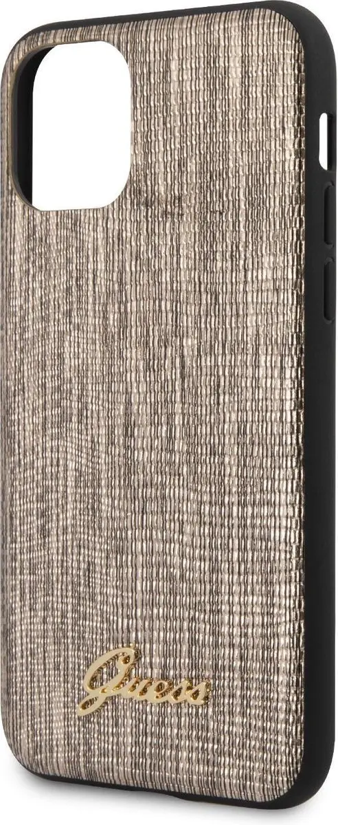 GUESS Lizard Hoesje iPhone 11 Pro - Goud - afbeelding 6 van 6