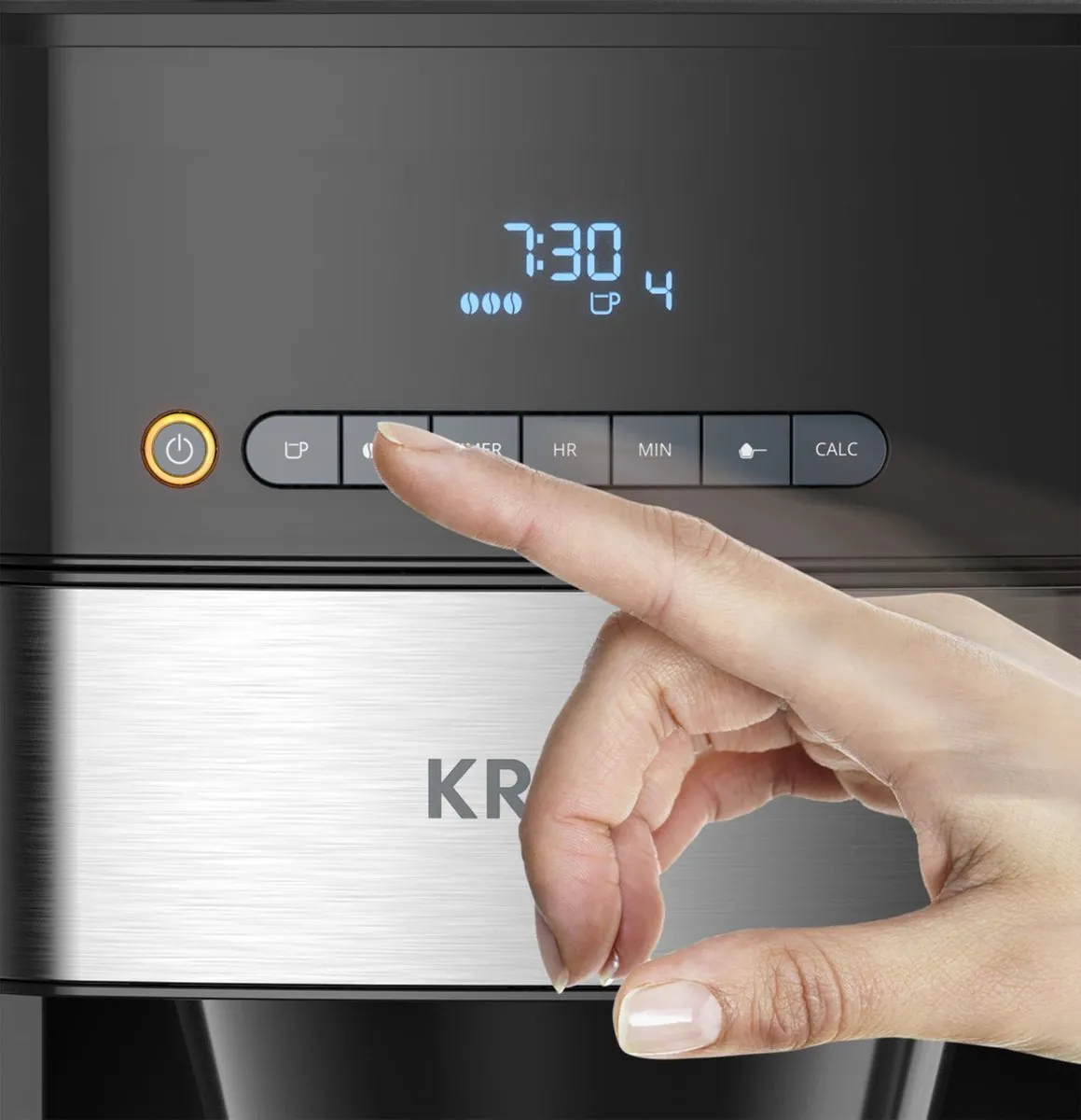 Krups Grind & Brew KM8328 Koffiezetapparaat - 1.25L - Zwart - afbeelding 6 van 6
