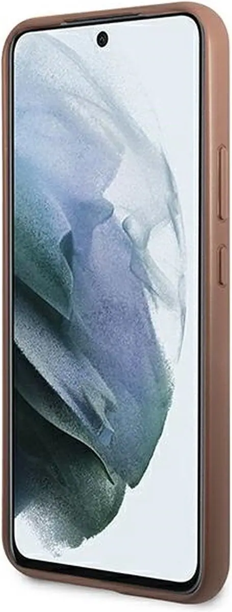 GUESS 4G Back Case - Samsung Galaxy S22 - Bruin - afbeelding 6 van 6
