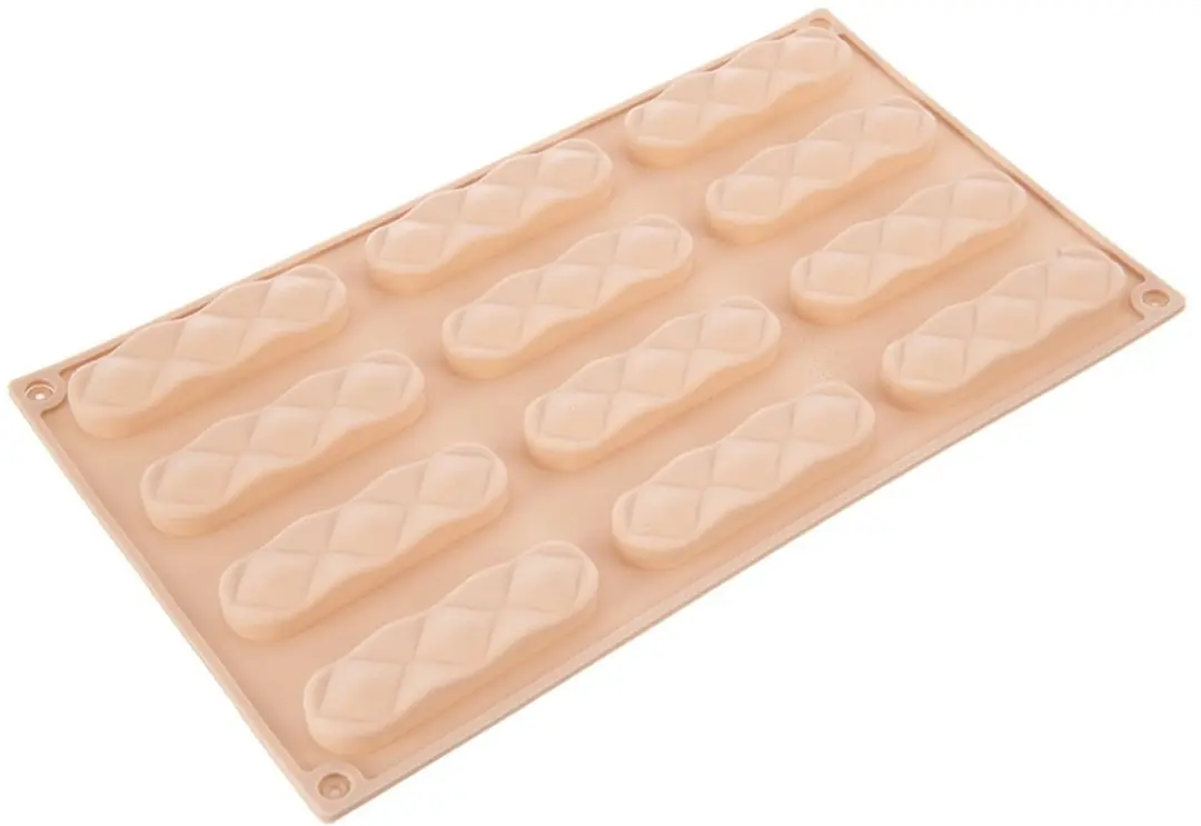 Orion Silicone Koekjes- en Pralinevorm Beige 29,5x17x1,5cm