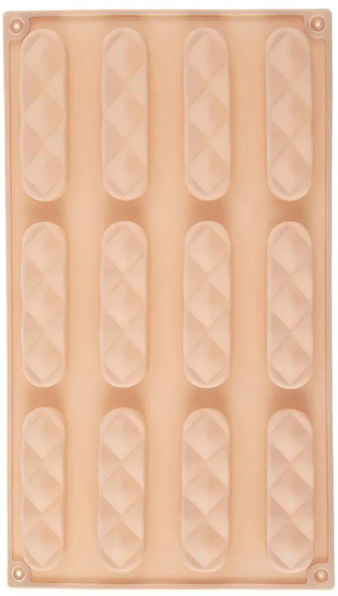 Orion Silicone Koekjes- en Pralinevorm Beige 29,5x17x1,5cm