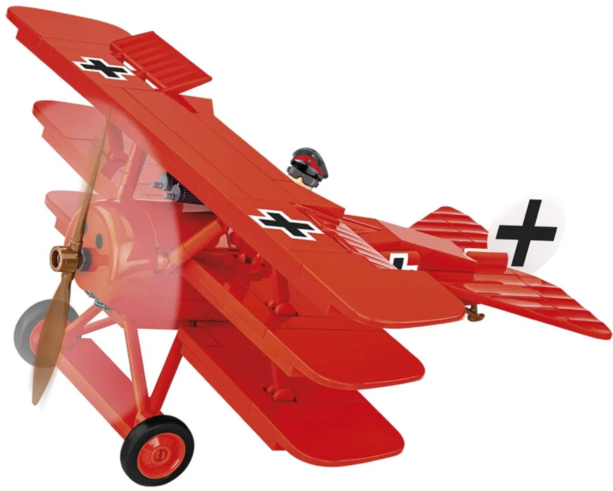 Cobi Fokker Dr.I Red Baron 2996 Bouwset - 221 Stukken - Meerkleurig