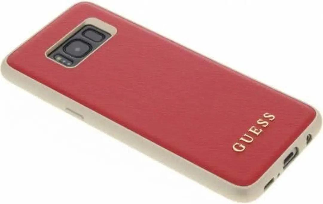 GUESS Rood Hoesje Galaxy S8