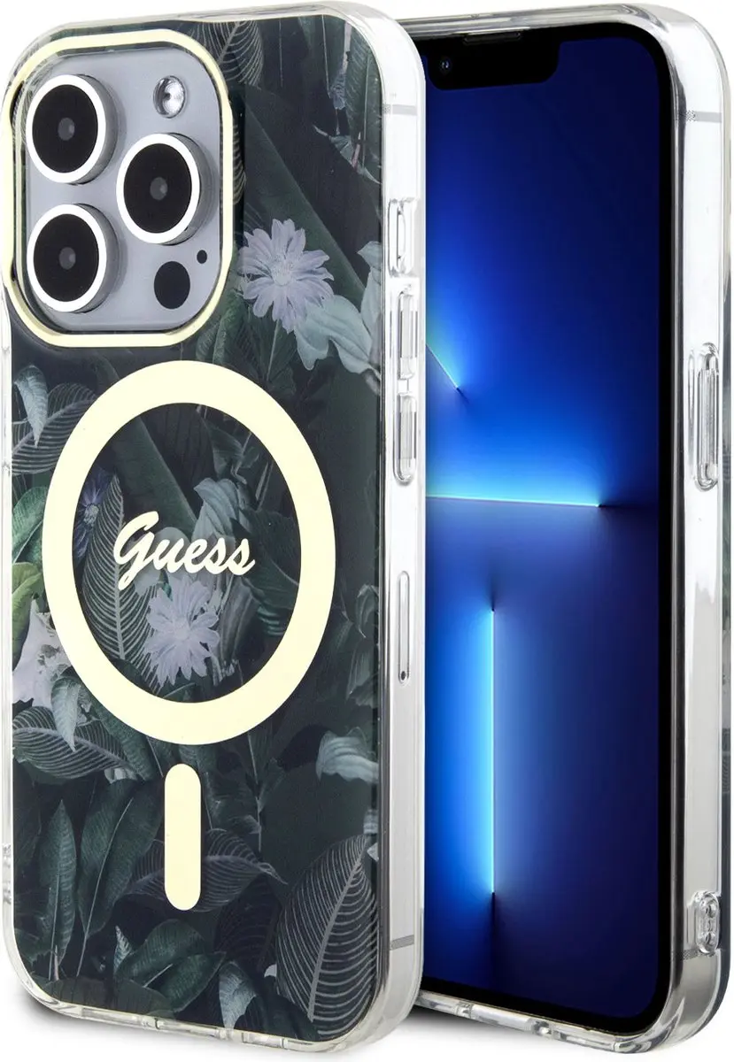 GUESS Back Cover iPhone 15 Pro Jungle