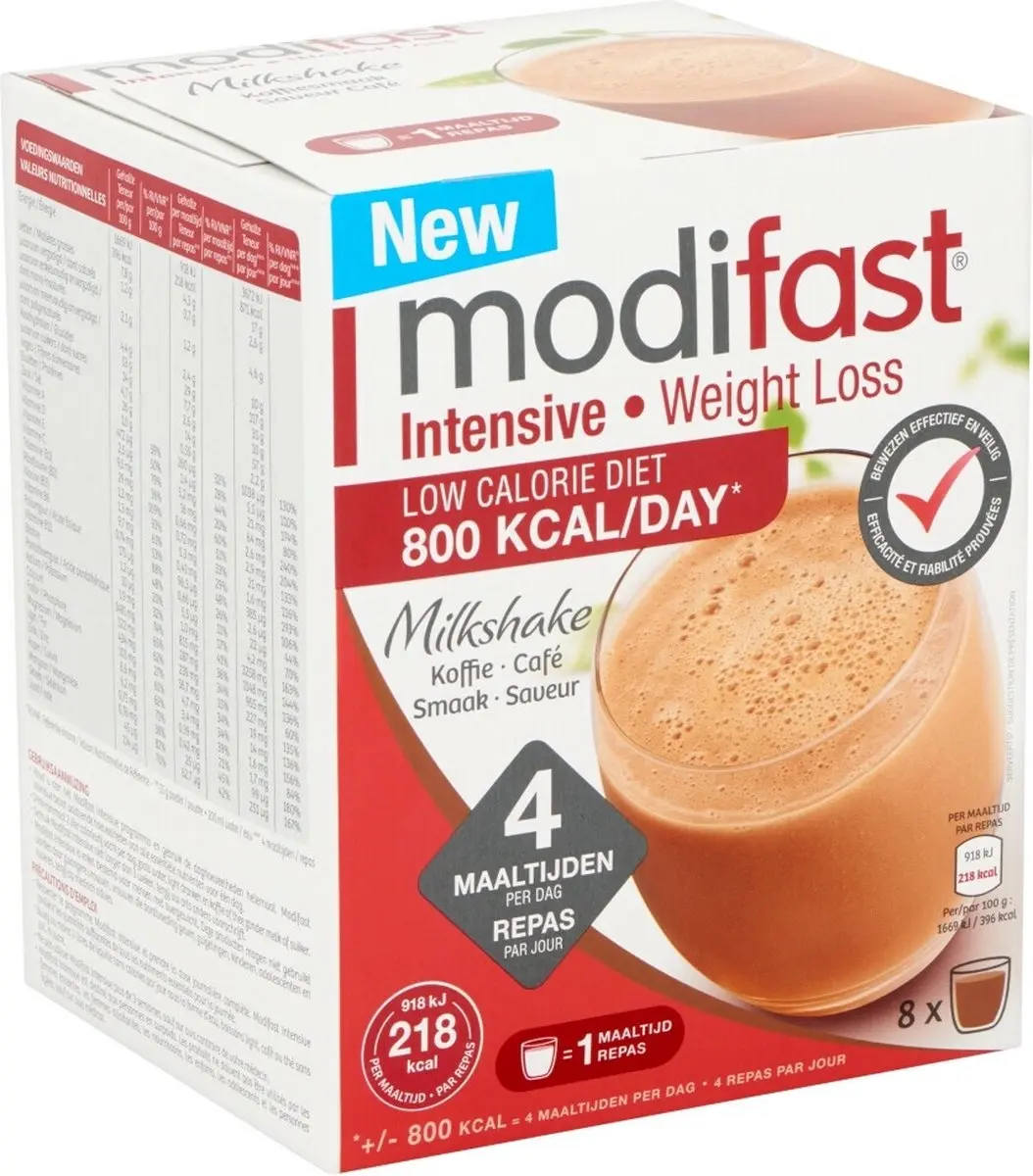 Modifast Weight Control Koffie - 8x55g