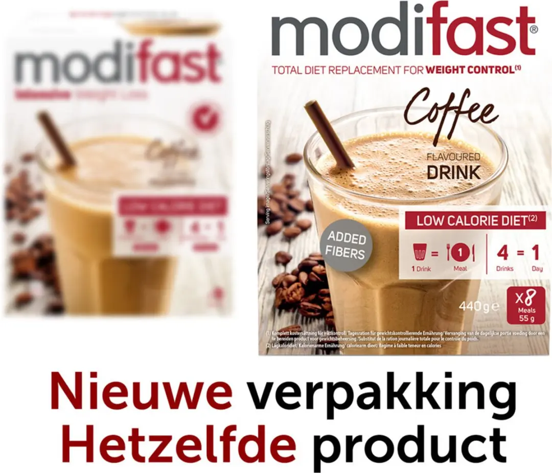 Modifast Weight Control Koffie - 8x55g