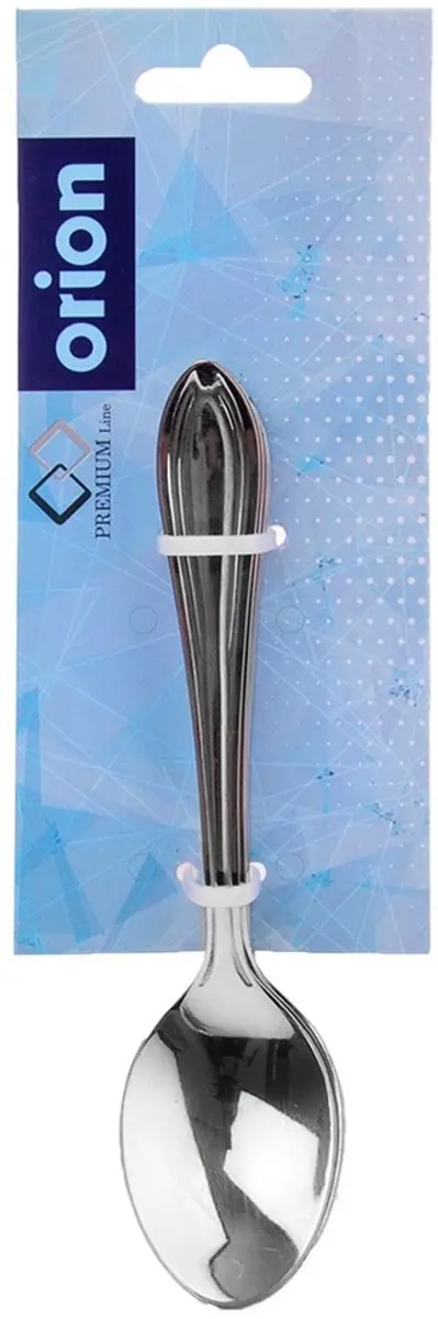 Orion Conic Serie Espresso Lepeltjes - 6 Stuks - Zilver
