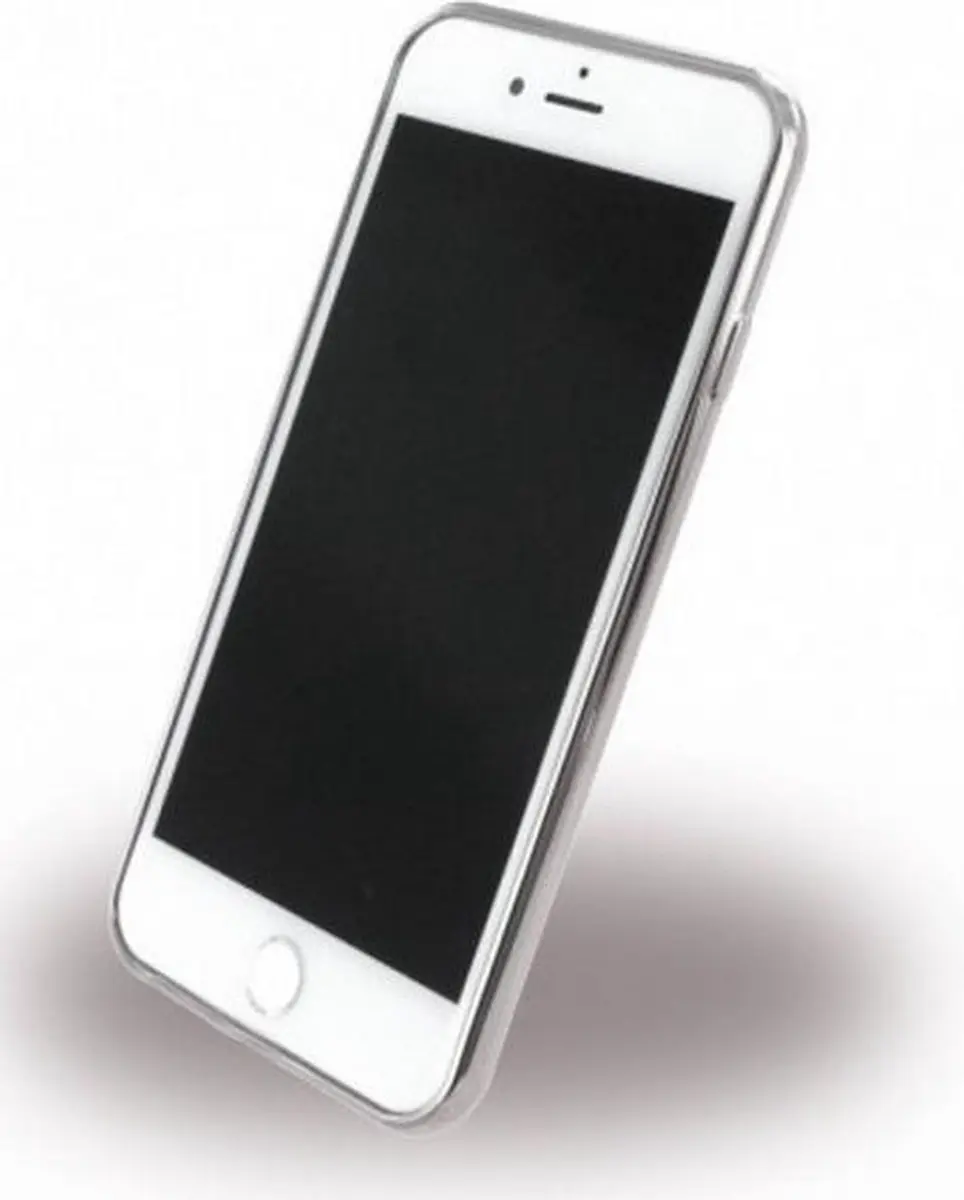 GUESS Triangle TPU Hoes iPhone 7/8/SE 2020 - Zilver