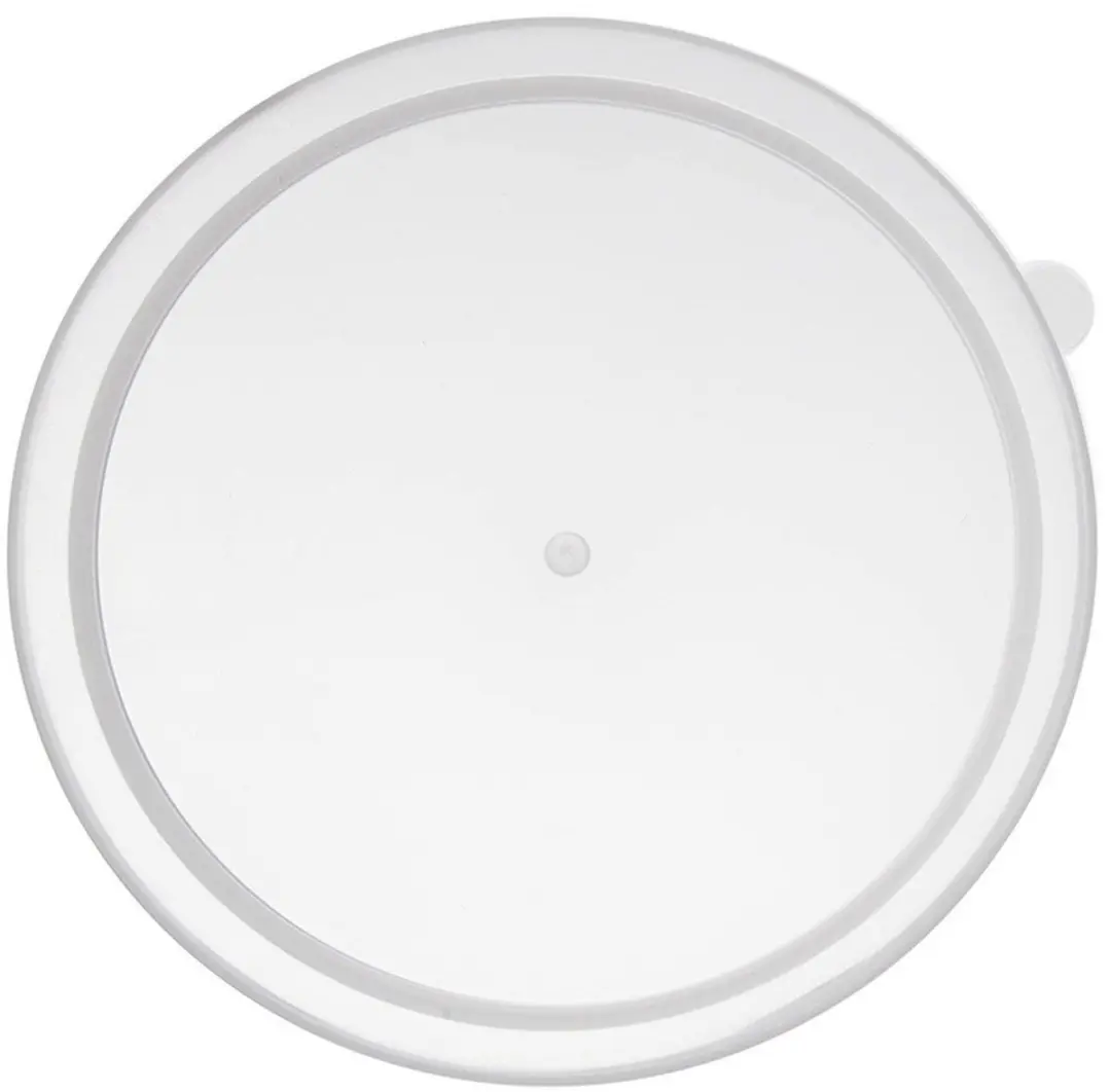 Orion Geëmailleerde Kom met Deksel 17cm - 1L - Zwart/Beige