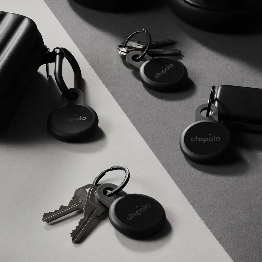 Chipolo LOOP Bluetooth Tracker - 4 Stuks - Charcoal