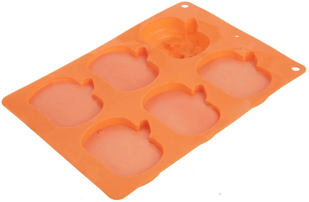 Orion Silicone Muffinvorm Halloween - 25x18x3 cm - Oranje