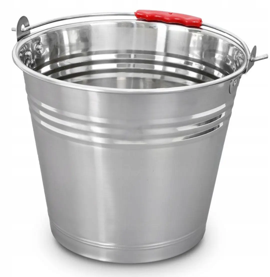 Orion RVS Voedselemmer 10L - Zilver