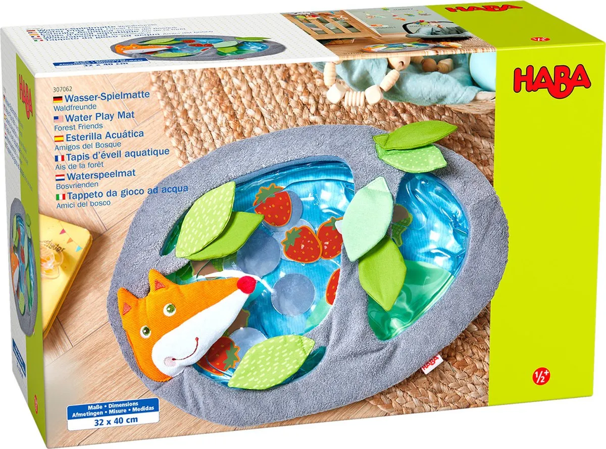 Haba Waterspeelmat Bosvrienden - Meerkleurig