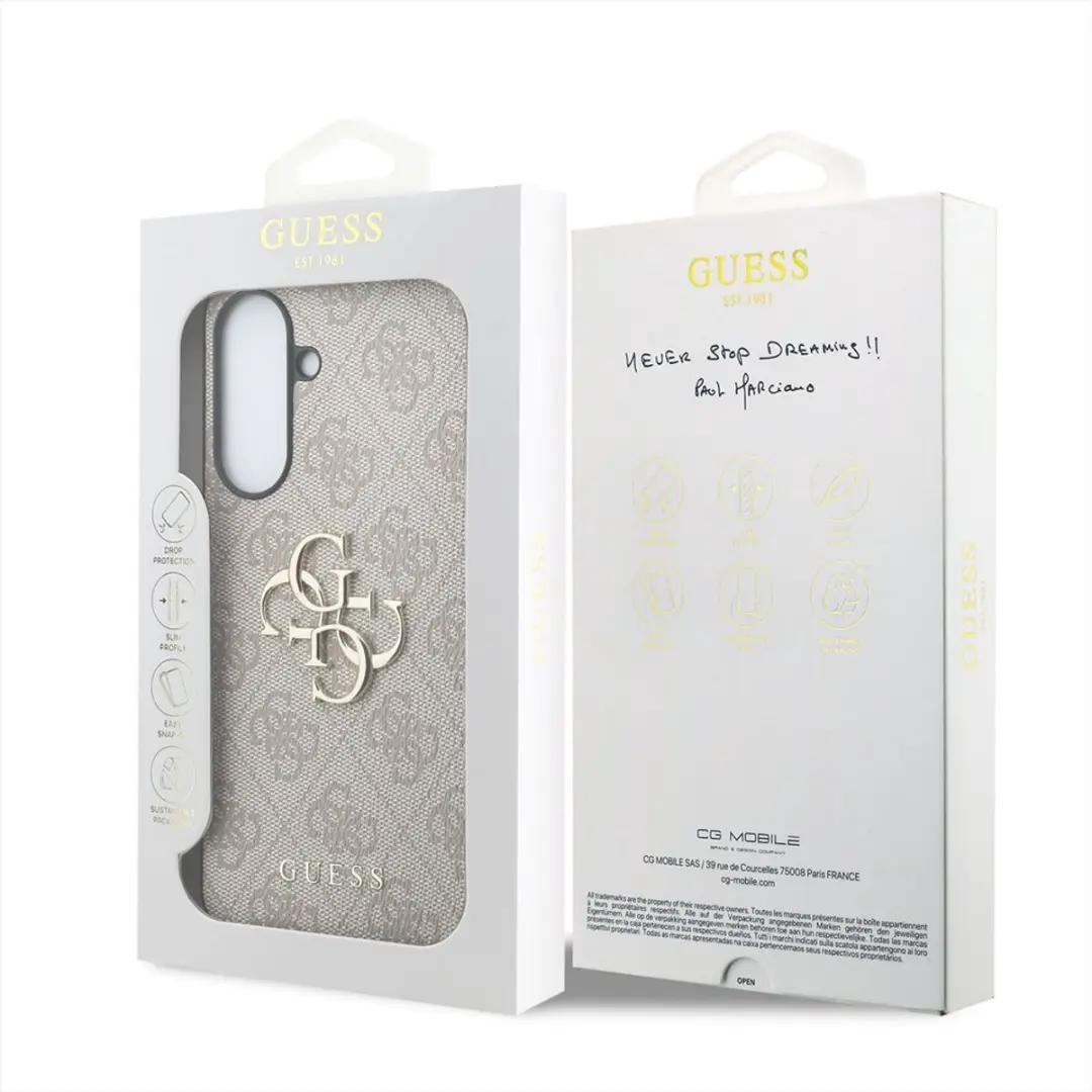 Guess Hoesje Samsung Galaxy A57 - Roze PU Leder - 14942