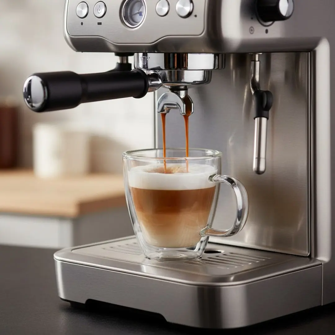Orion Thermisch Glas Latte 180ml - Dubbele Wand - Transparant - afbeelding 6 van 6