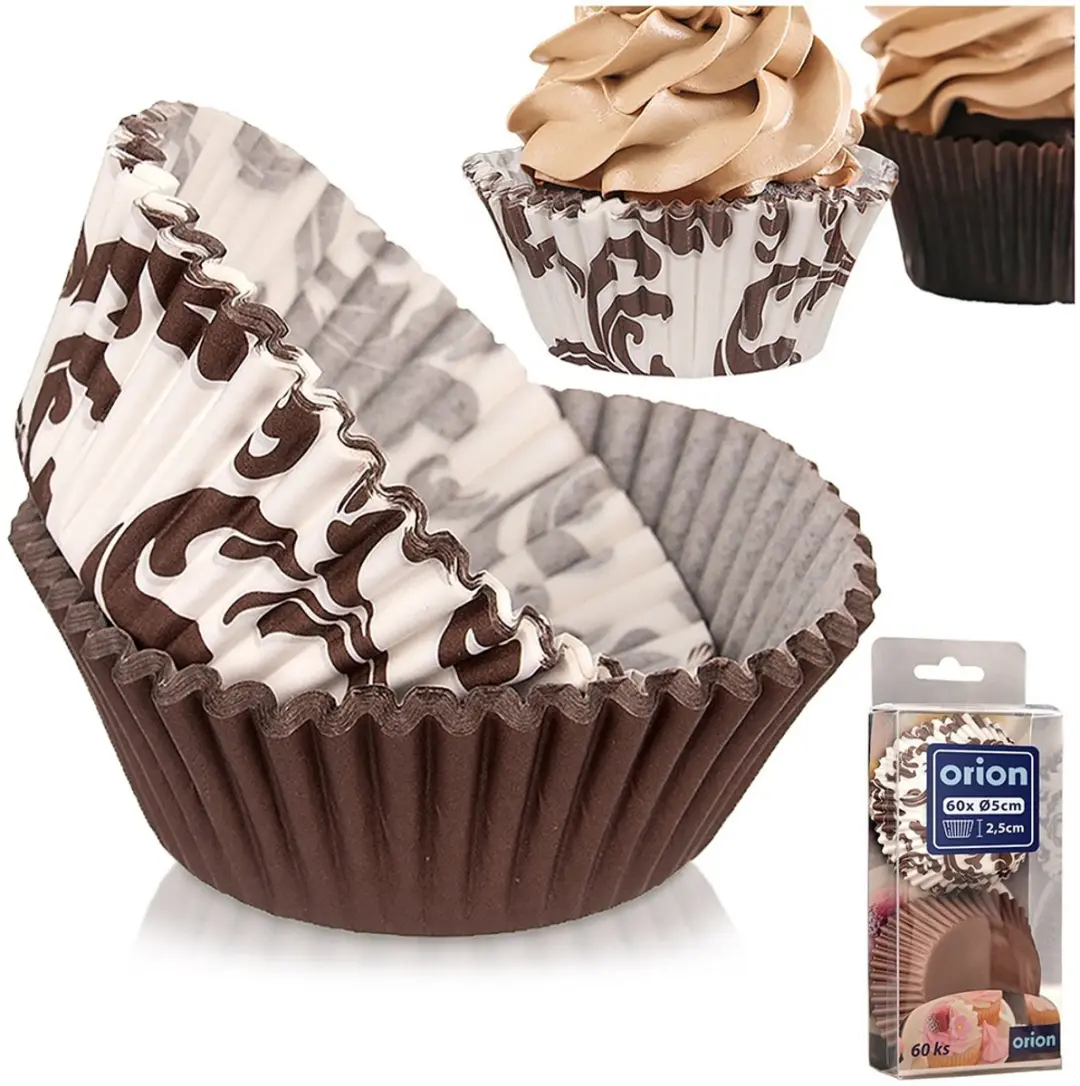 Orion Papieren Muffinvormpjes Ø6,5cm - 60 Stuks