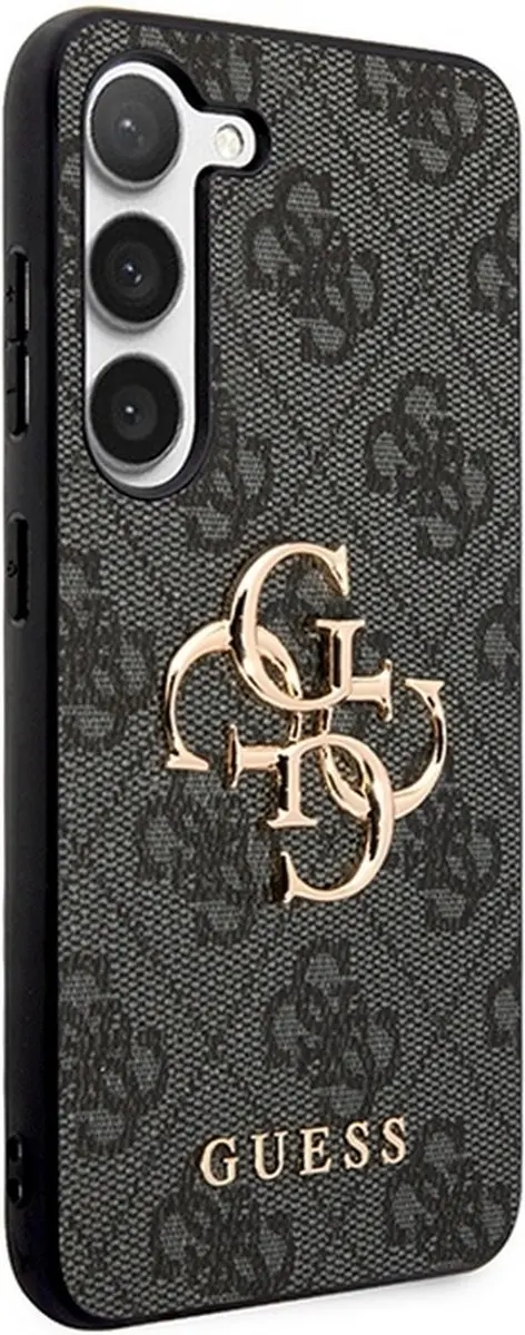 Guess 4G Metal Logo Back Case - Samsung Galaxy A55 - Grijs