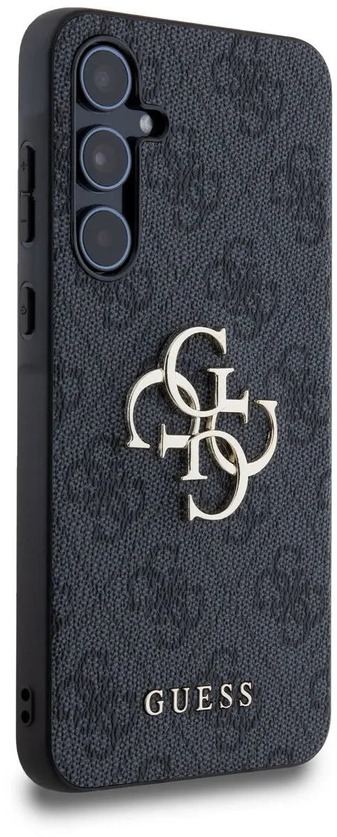 Guess 4G Metal Logo Back Case - Samsung Galaxy A55 - Grijs