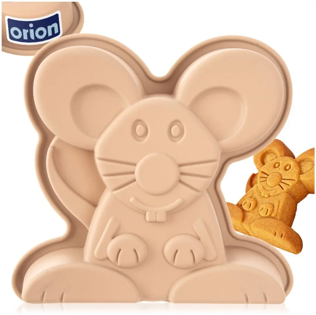 Orion Silicone Muis Bakvorm 20x20x4,5cm - Beige