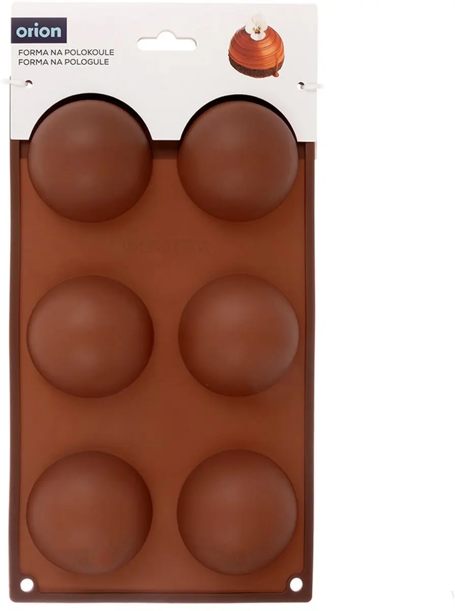 Orion Silicone Chocoladevorm 28x16,5x3cm - Bruin - afbeelding 2 van 6
