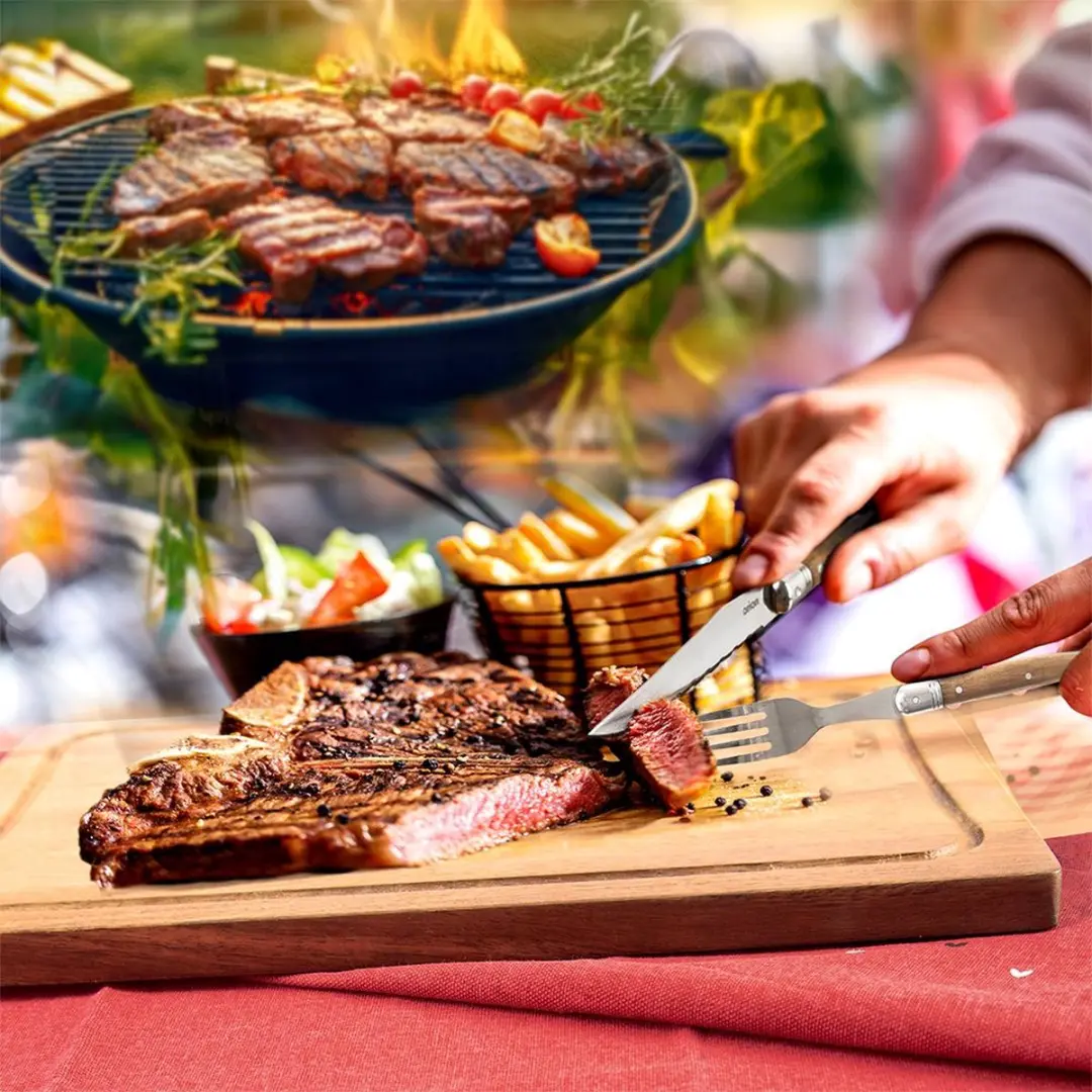 Orion Bestekset BBQ 15-delig - Zilver