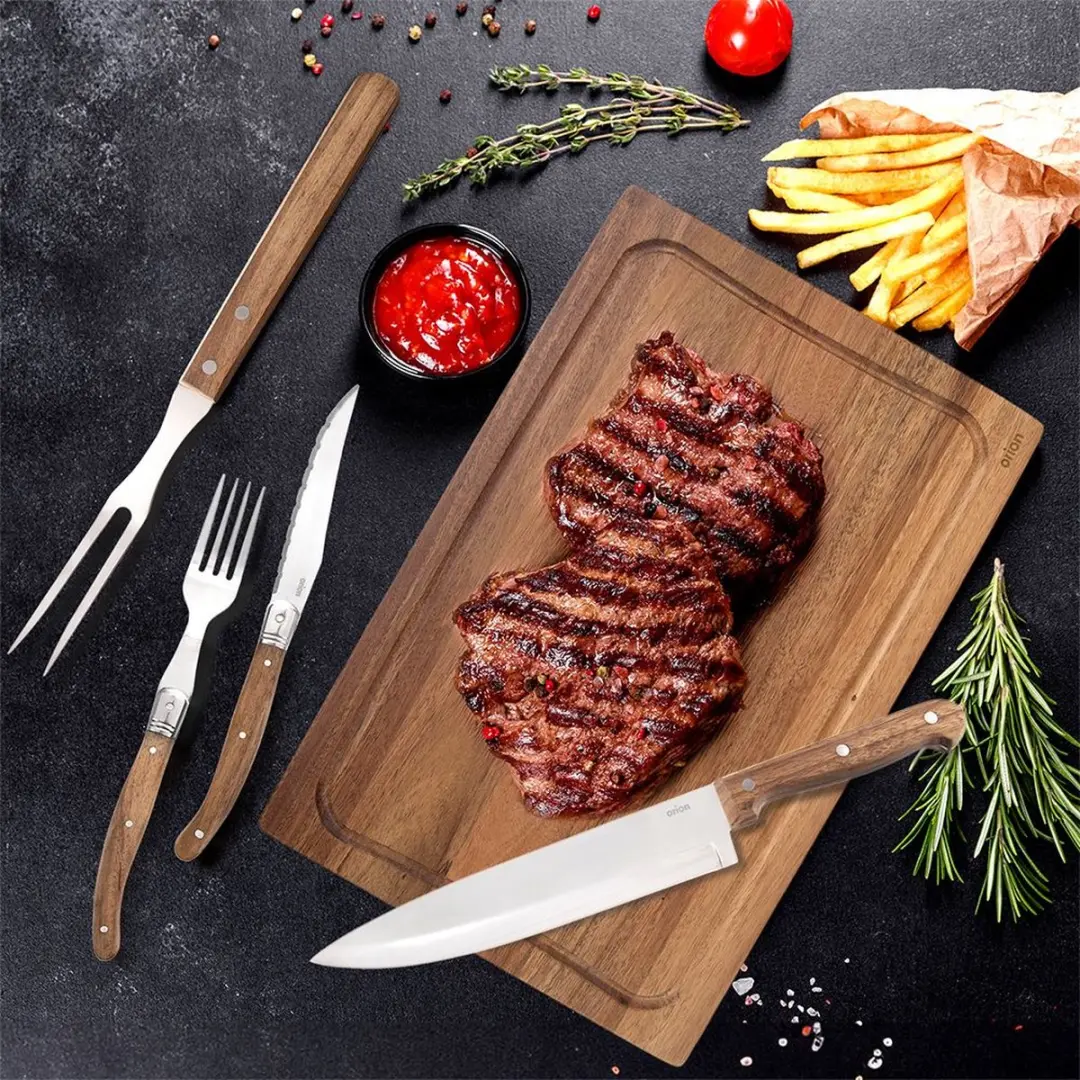 Orion Bestekset BBQ 15-delig - Zilver - afbeelding 6 van 6