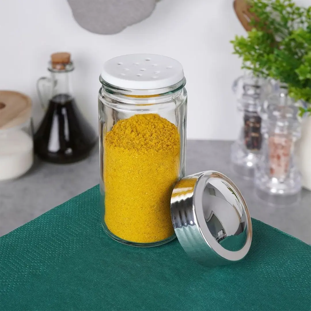 Orion Specerijencontainer met Zeef 80ml - Transparant Glas
