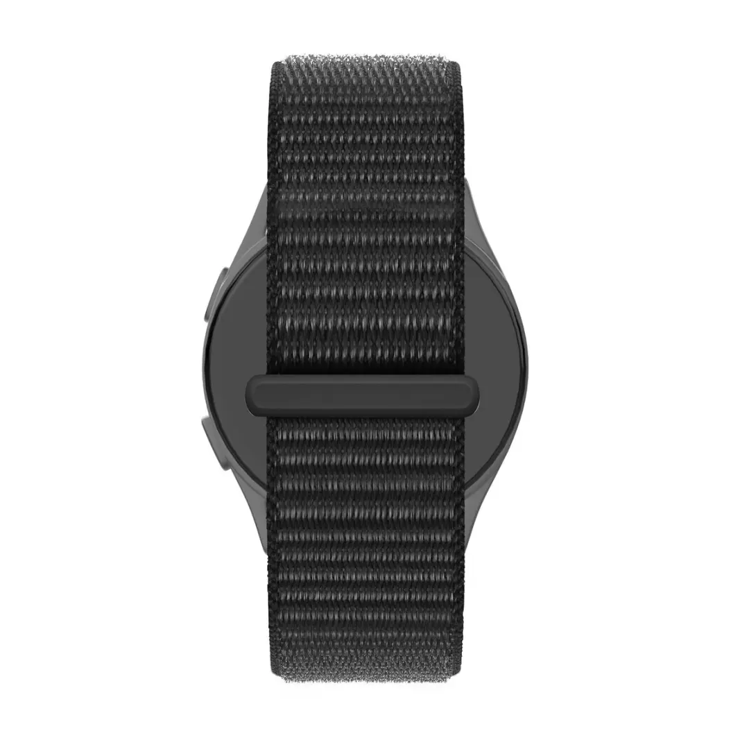 BALR Nylon Sportband 22mm - Zwart