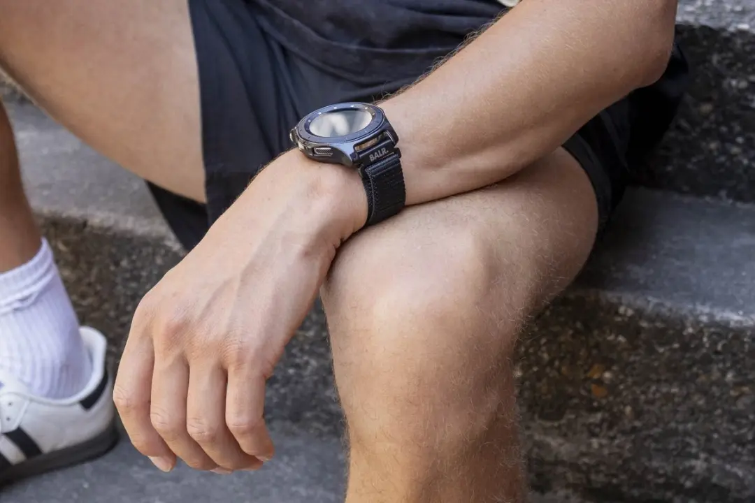 BALR Nylon Sportband 22mm - Zwart - afbeelding 6 van 6