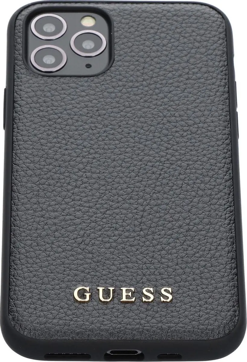 GUESS iPhone 11 Pro Backcase S212-2 - Kunstleer Zwart - afbeelding 6 van 6