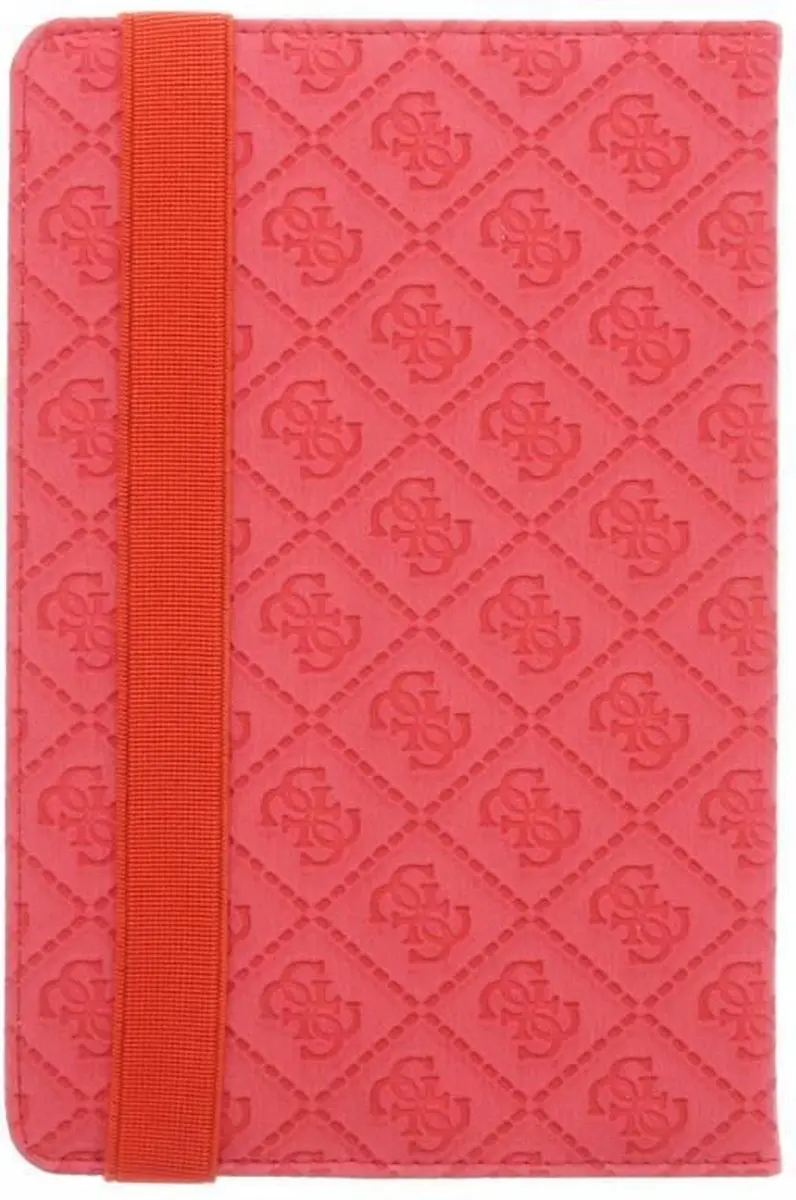 GUESS Scarlett Folio Tablethoes 7-8 inch - Rood - GUE34983001