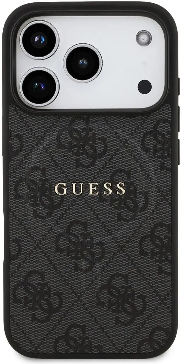 Guess Back Cover iPhone 17 Pro - Zwart