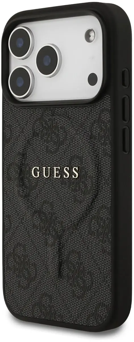 Guess Back Cover iPhone 17 Pro - Zwart