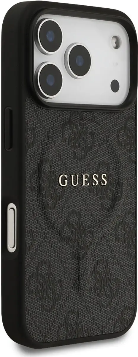 Guess Back Cover iPhone 17 Pro - Zwart