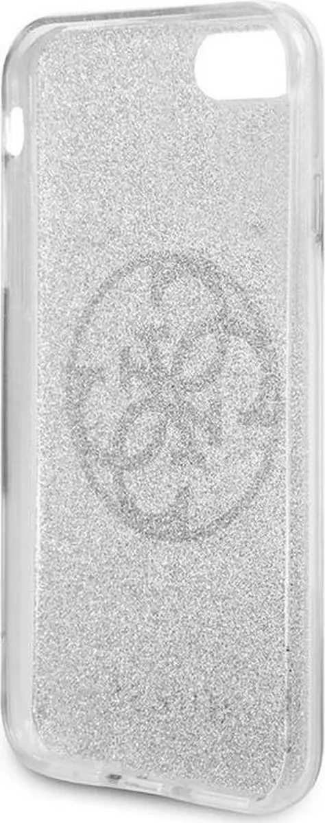 Guess 4G Circle Back Cover S212-4 - iPhone 7/8/SE Grijs