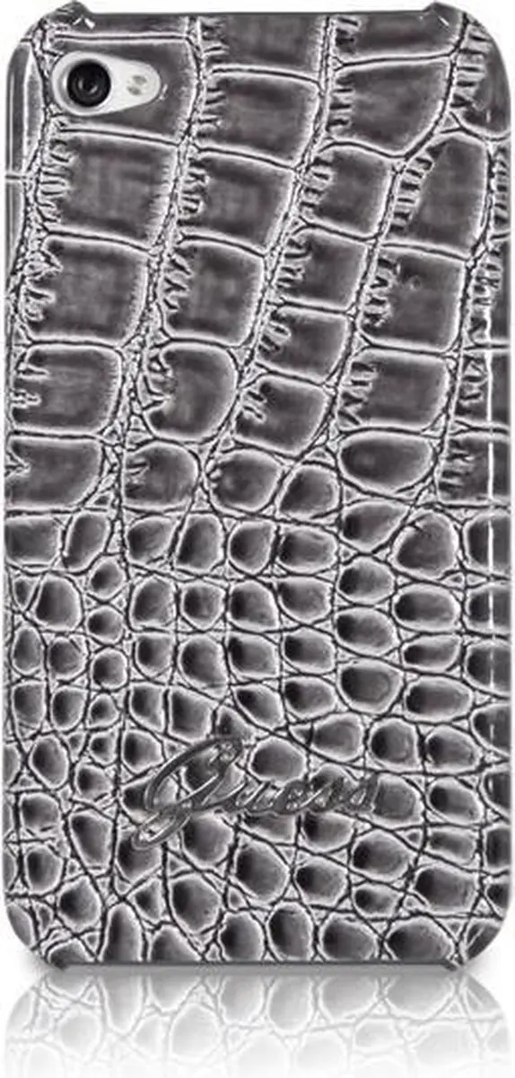 GUESS iPhone 4/4S Hoesje GUP4CRGR - Grijs