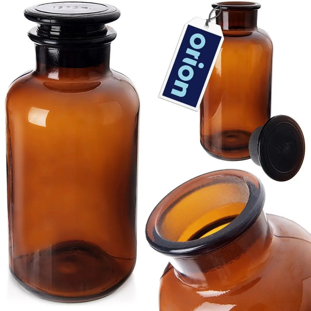 Orion Glazen Voedselcontainer 1L - Bruin - MPN 127592 - afbeelding 6 van 6