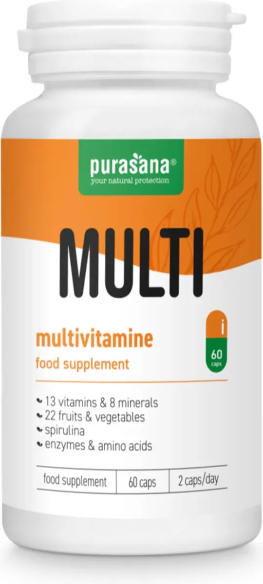 Purasana Multivitamine 60 Vegacapsules
